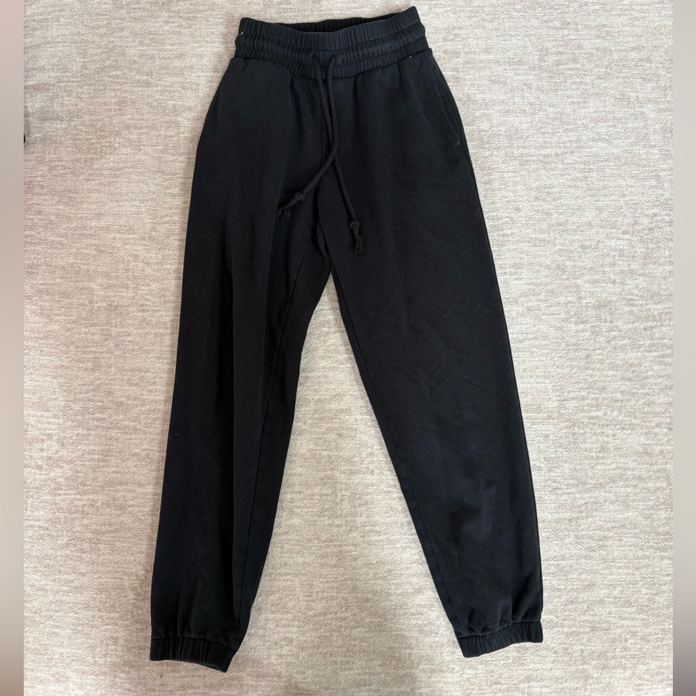 wild fable XS Black Jogger Sweatpants with Drawstring Waist